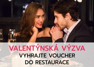 Sv. Valentýn: Soutěž o voucher v hodnotě 2 000 Kč do restaurace